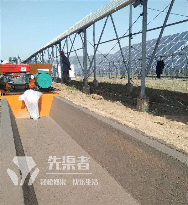 大棚排水渠怎么做，水渠機